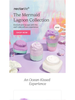 Nectar Bath Treats - Mermaid-inspired Delights