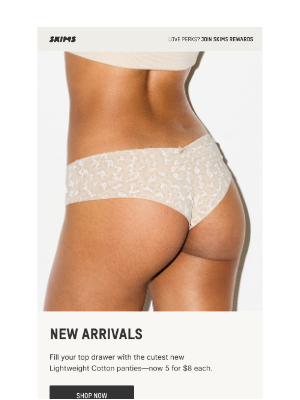 SKIMS - New Arrivals Are Here