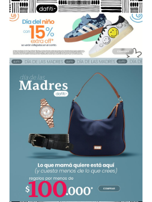 Dafiti (Colombia) - Regalos para mamá por menos de $100.000 💖