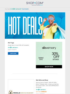 SHOP - Hot Weather Has Arrived, and So Have Hot Deals 🔥