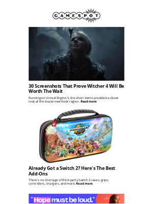 GameSpot - 30 Screenshots That Prove Witcher 4 Will Be Worth the Wait