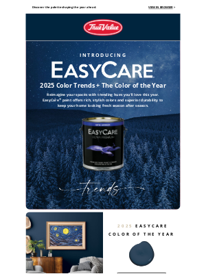 True Value - ✨ Introducing EasyCare’s 2025 Color Trends 📈 & Color of the Year! 🎨
