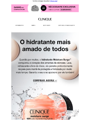 Clinique (Brazil) - Pronta para se apaixonar por esse queridinho?