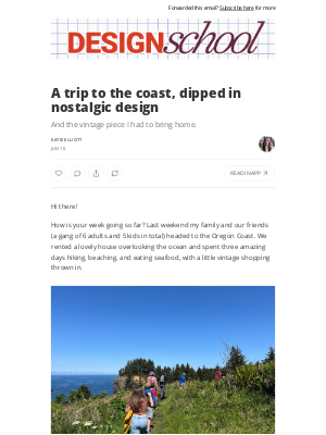 Schoolhouse Electric & Supply Co. - A trip to the coast, dipped in nostalgic design