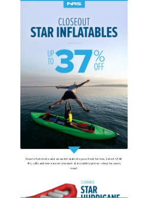 NRS - Up To 37% Off Select STAR Inflatables