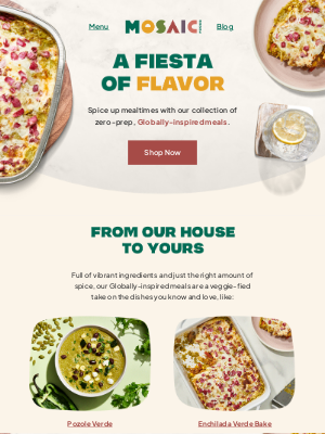 Mosaic Foods - Globally-inspired and packed with veggies