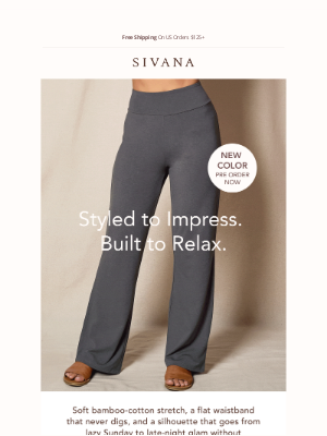 Sivana - New Color Drop - The pants your skin would vote for