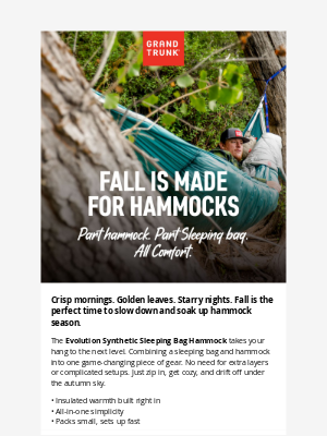 Grand Trunk - Fall Camping Just Got Better 🍂
