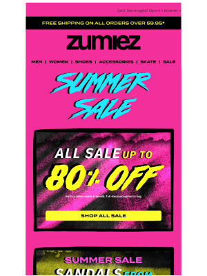 Zumiez - Summer Sale is starting NOW!
