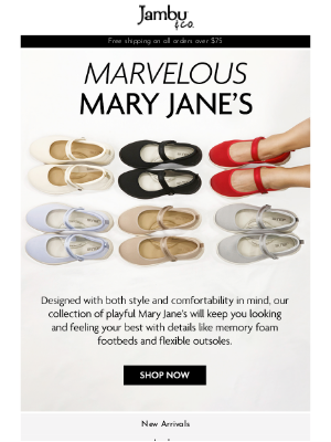 Jambu footwear - Marvelous? More like Mary-velous!
