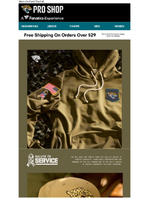 Jacksonville Jaguars - Just Launched: Jaguars 2025 Salute To Service Collection
