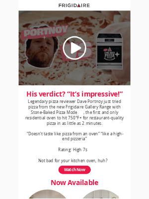 Frigidaire - Dave Portnoy Tried This Oven—It Hits 750°F 🔥🍕