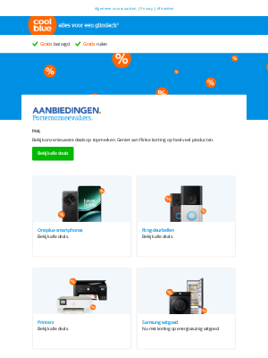 Coolblue (Netherlands) - Bekijk onze prijzersterke aanbiedingen