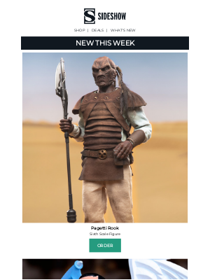 SideshowCollectibles - Sail away on a desert skiff