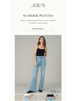 Joe's Jeans - New in Petite Denim