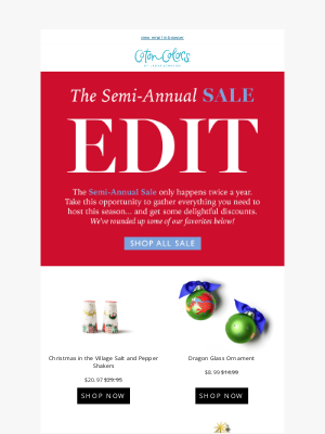 Coton Colors - The Edit: Semi-Annual Sale Edition ❄️