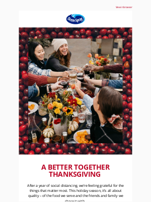 Ocean Spray - This Thanksgiving We're #BetterTogether