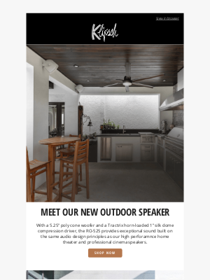 Klipsch - Meet Our New Outdoor Speakers - The RO-525
