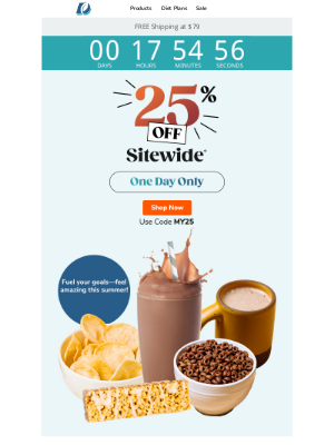 Diet Direct - ⏳ 25% OFF Everything—Today Only!