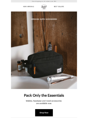 Herschel Supply Co. - Bestselling Accessories for Spring