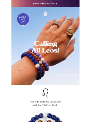 Lokai - NEW 🦁 Leo Stack