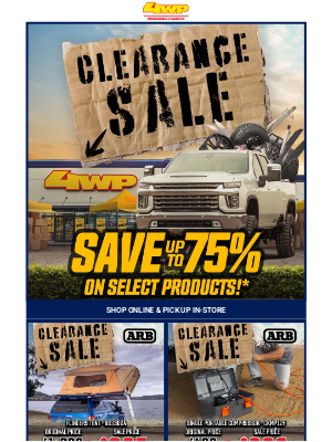 4WD Hardware - 🚨 CLEARANCE: Save up to 84% OFF ARB gear (ends soon!)