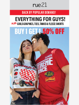 rue21 - Guess What's BACK!?!!😍