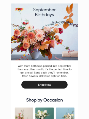 FLOOM - Don't Let September Birthdays Slip By 🎂