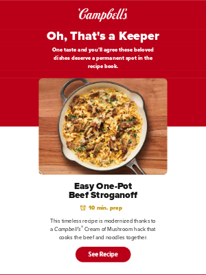 Campbell's Soup - 3 easy-to-make, hard-to-forget recipes ❤️