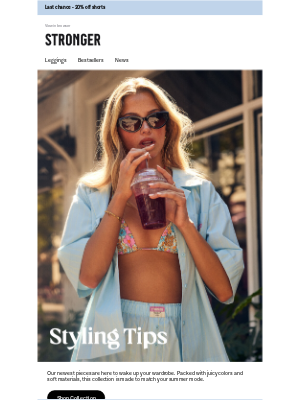 STRONGER - Bikini season is back - here's how you style it