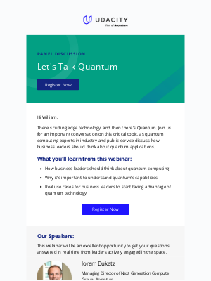 Udacity - [Panel Discussion] Let’s Talk Quantum