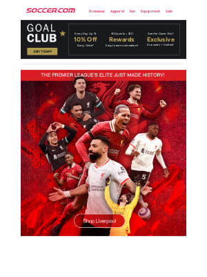 SOCCER - 🏆 Liverpool: 20-Time League Title Champions ⚽