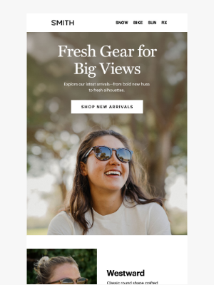SMITH OPTICS - Fresh Styles Just Landed