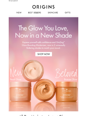 Origins - Say Hello to Radiance with our NEW Glow-Boosting Moisturizer