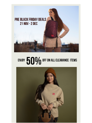 Manhattan Portage - Early Black Friday Sale: Exclusive Deals Start Now