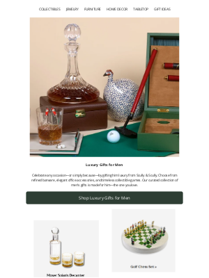 Scully & Scully - For the Man Who Has Everything – Father's Day Gifts He’ll Treasure