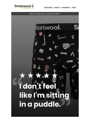 Smartwool - Dry vibes only