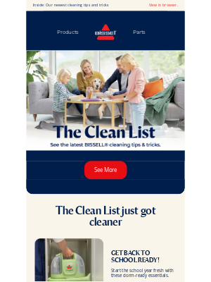 BISSELL - Check out what's new!