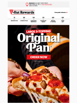 Pizza Hut - 🍕 Crispy on the outside, fluffy on the inside 🍕