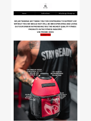 6 Pack Bags - THANKFUL SALE! EXCLUSIVELY FOR YOU!