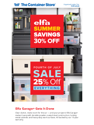 The Container Store - ✨Fireworks-Worthy Savings Inside✨