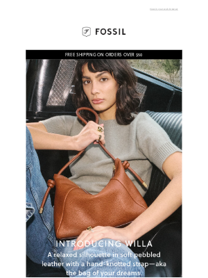 Fossil - Meet The New Bag Of Your Dreams