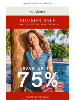 Sundance Catalog - 🚨SUMMER SALE Starts Now 🚨
