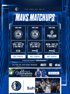 Mavs Matchups