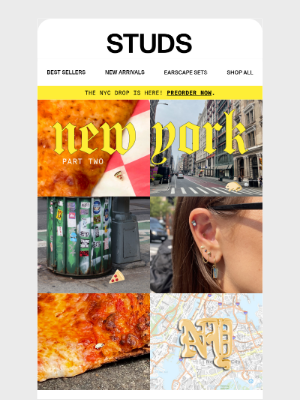 Studs - NYC Drop: Part 2 just hit 🍕🐀🖤