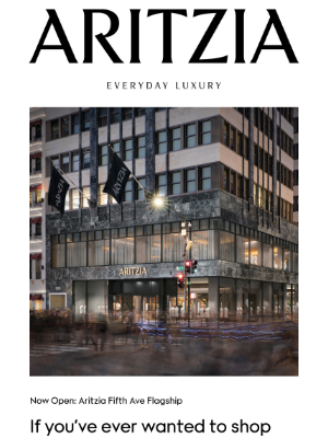 Aritzia (Canada) - Aritzia Fifth Ave Flagship is now open