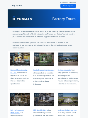 Xometry - Behind the Scenes: Video Factory Tours for Supplier Discovery