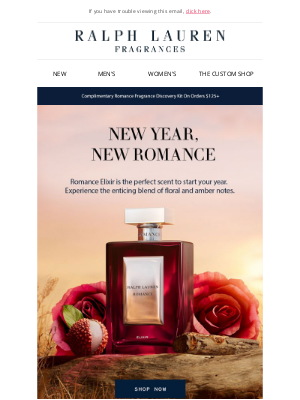 Ralph Lauren Fragrances - New Year, New Romance, New Fragrance