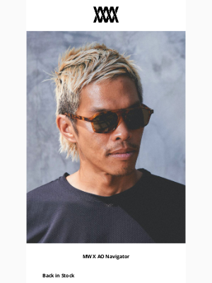 [BACK IN STOCK] AO X MW Navigator // MISSION WORKSHOP