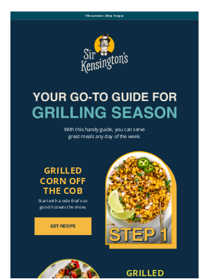 Sir Kensington's - The star of summer grilling? It’s mayo